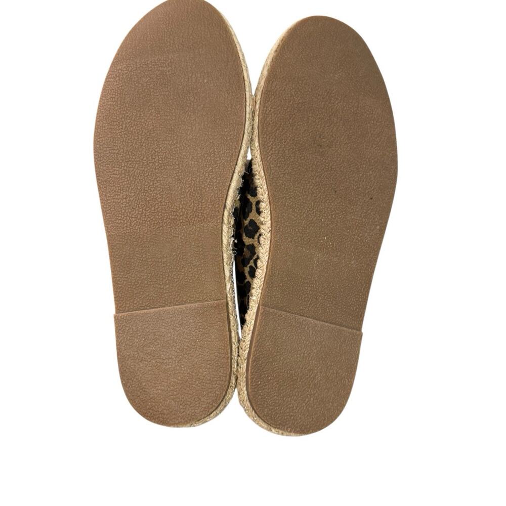 Torrid Leopard Flat Mary Jane Style Espadrille Flats Beach Womens 11 WW New - Picture 6 of 8